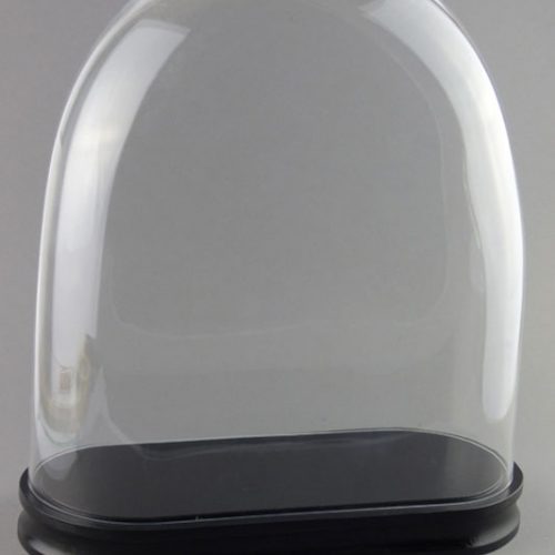 ideco Glassturz oval 370x190x450